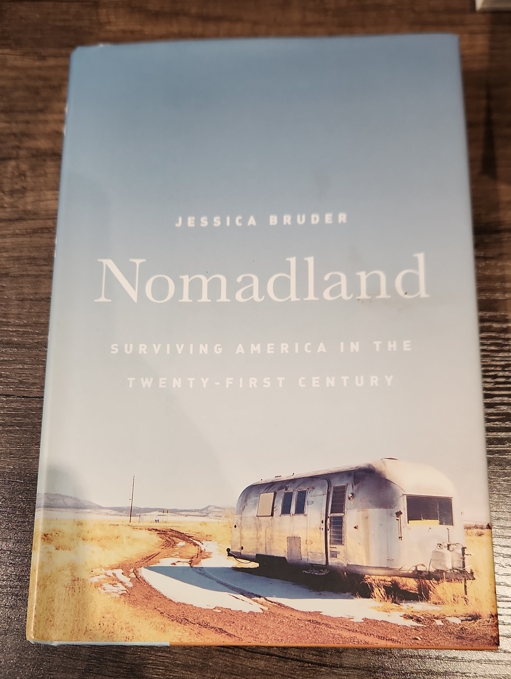 EUC Nomadland Hardcover Book by - Jessica Bruder